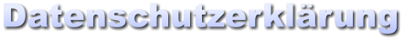 Datenschutzerklärung